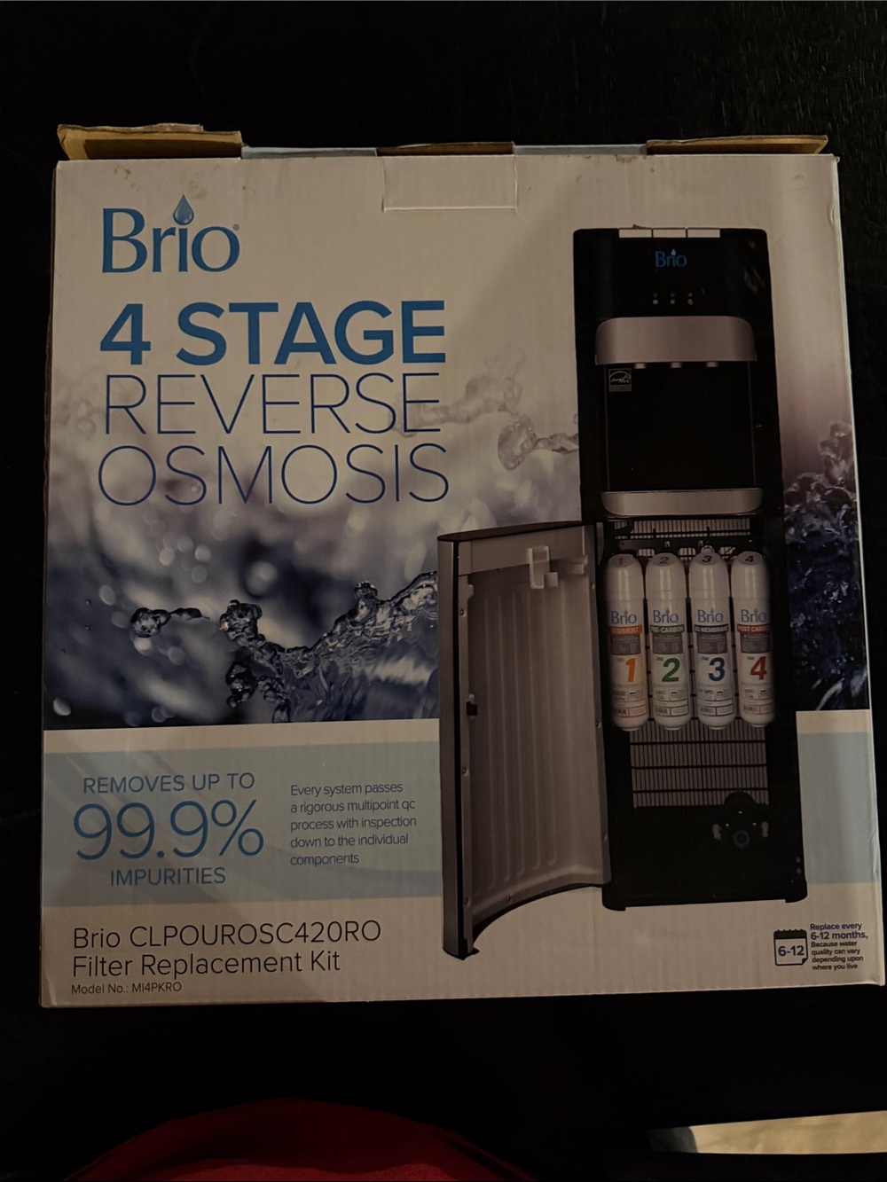 4-Stage Reverse Osmosis Filter Replacement Kit